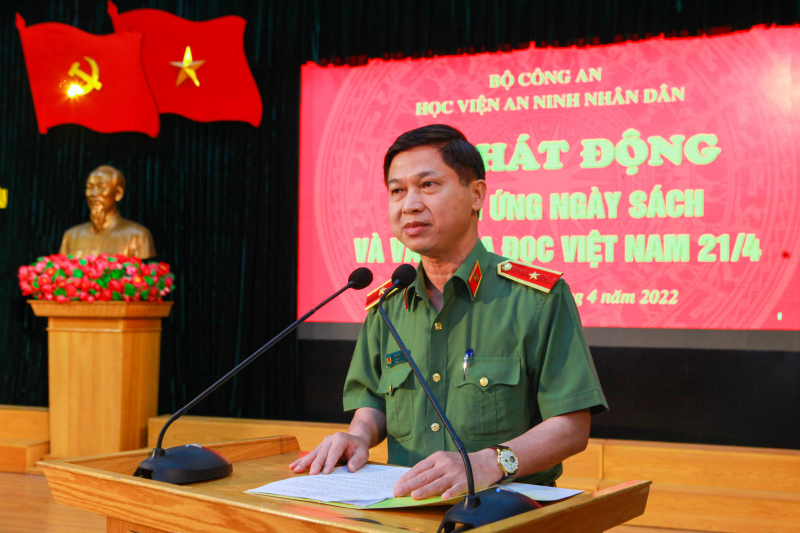 Học viện ANND phát động Ngày Sách và Văn hóa đọc Việt Nam -0