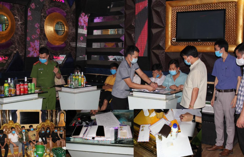 7 nam, 7 nữ “bay lắc” trong quán karaoke -0