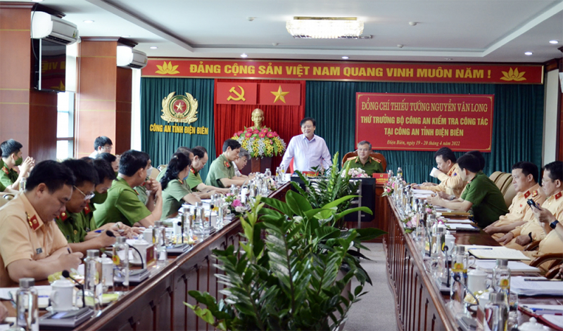 Kiểm tra kết quả thực hiện cao điểm bảo đảm TTATGT, TTXH tỉnh Điện Biên -0