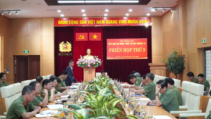 Tiểu ban an ninh an toàn các hoạt động SEA Games 31 -0