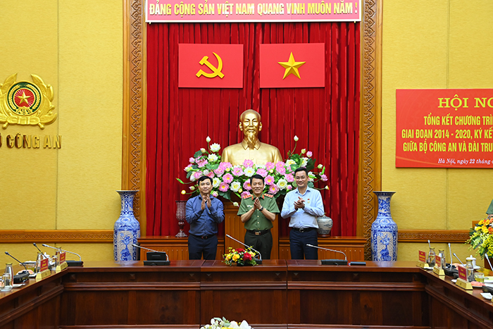 Bộ Công an và Đài Truyền hình Việt Nam tiếp tục nâng cao chất lượng, hiệu quả các mặt công tác phối hợp -0