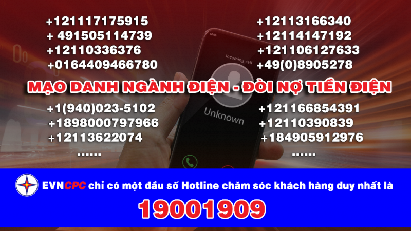 Cảnh giác với hàng loạt số điện thoại giả danh dọa cắt điện để đòi 