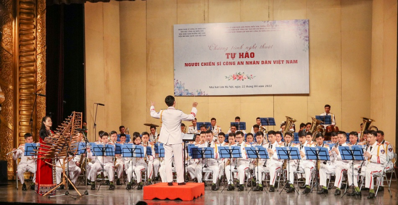 Tổng duyệt chương trình “Tự hào người chiến sĩ CAND Việt Nam” -7