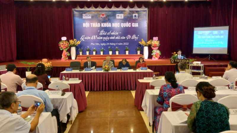 Hội thảo khoa học quốc gia “Hoài cố nhân - Kỷ niệm 100 năm ngày sinh nhà văn Võ Hồng” -0