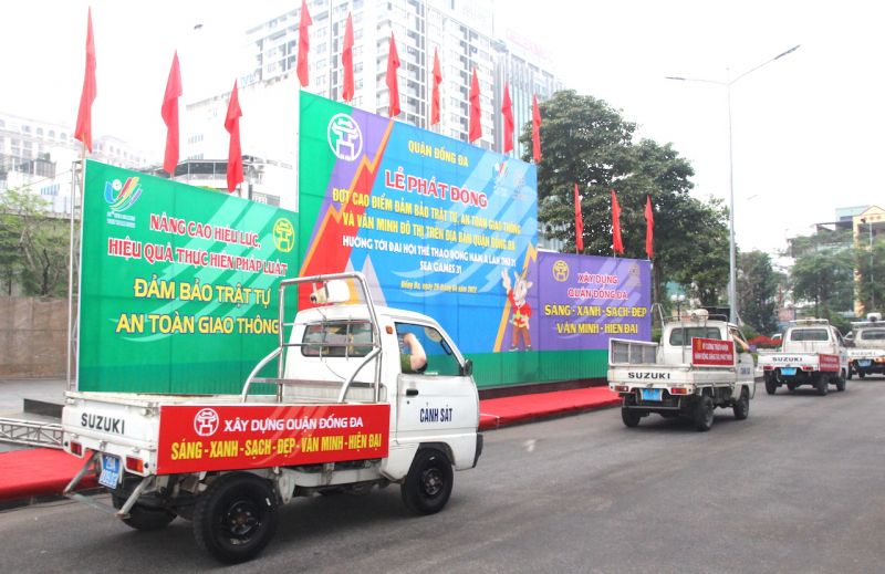 Phát động cao điểm bảo đảm trật tự an toàn giao thông chào mừng Sea Games 31 -3