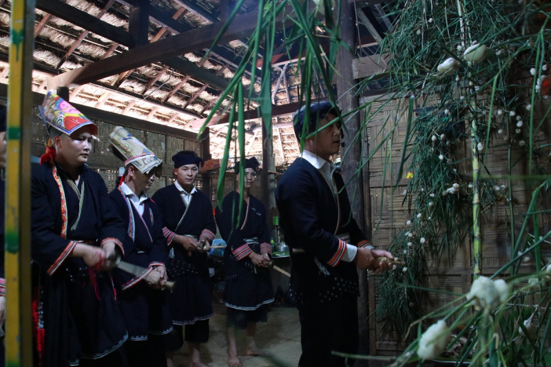 Tái hiện Tết cầu mùa – Tết nhảy của đồng bào Dao -0