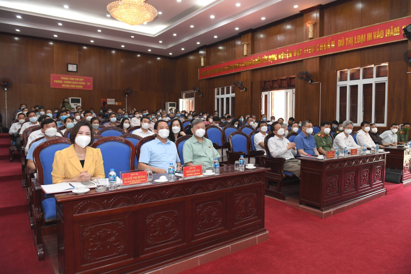 Bộ trưởng Tô Lâm tiếp xúc cử tri huyện Văn Giang, tỉnh Hưng Yên -0