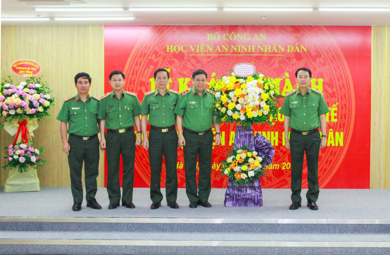 Khánh thành công trình Khu đào tạo quốc tế tại Học viện ANND -0