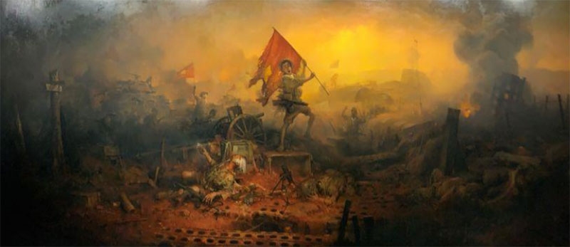 Art exhibition on Dien Bien Phu Victory to open in Hanoi -0