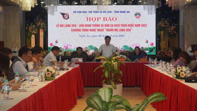 Nhiều chương trình đặc sắc sẽ diễn ra trong Lễ hội Làng Sen năm 2022 -0