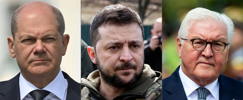 Tổng thống Ukraine đổi ý, lại mời Tổng thống Đức đến Kiev -0