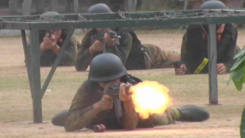 Nâng cao khả năng về kỹ, chiến thuật cho học viên các học viện, trường CAND -1