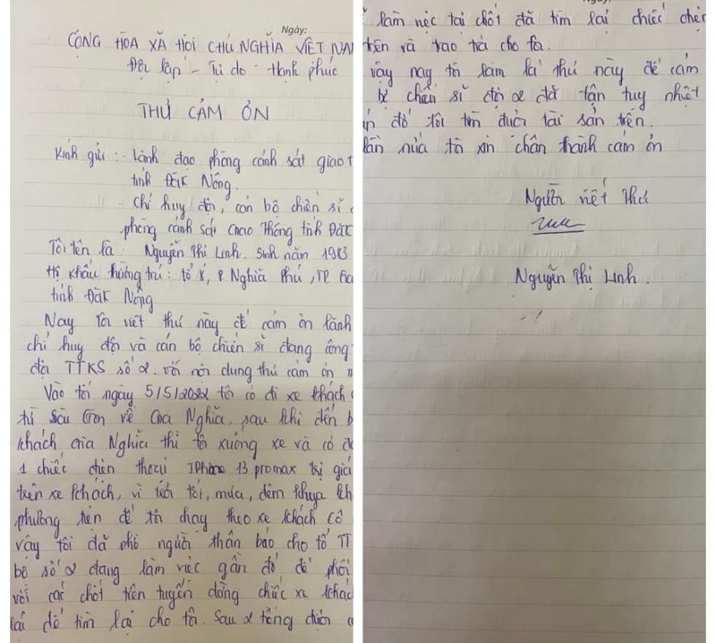 CSGT giúp người dân tìm lại tài sản bị đánh rơi -0