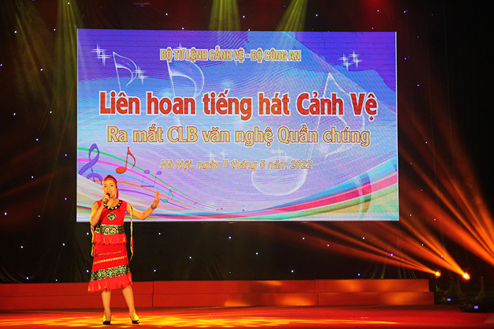 Lan tỏa tiếng hát người chiến sĩ Cảnh vệ CAND -4