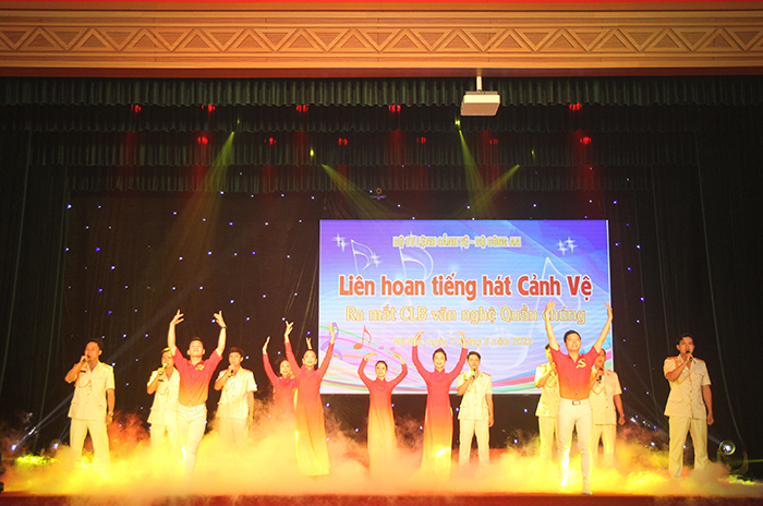 Lan tỏa tiếng hát người chiến sĩ Cảnh vệ CAND -5