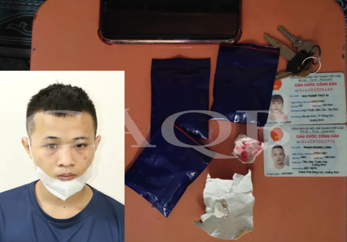 Bắt đối tượng thuê phòng trọ để bán ma tuý -0