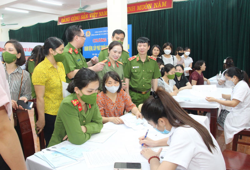 Bộ Tư lệnh Cảnh sát cơ động chăm lo, hỗ trợ đoàn viên Công đoàn trong 