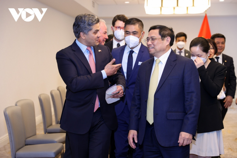 Thủ tướng đề nghị Hoa Kỳ đầu tư vào điện gió, điện mặt trời, điện thủy triều ở Việt Nam -0