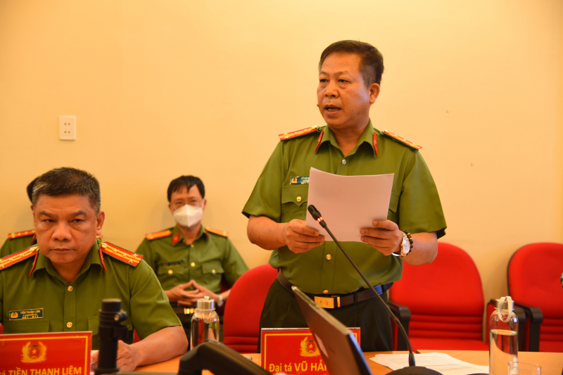 Thứ trưởng Lê Văn Tuyến làm việc tại Bệnh viện 30-4, Bộ công an -0