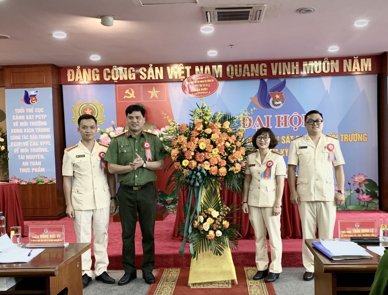 Đại hội Đoàn Cục Cảnh sát phòng chống tội phạm về môi trường -0