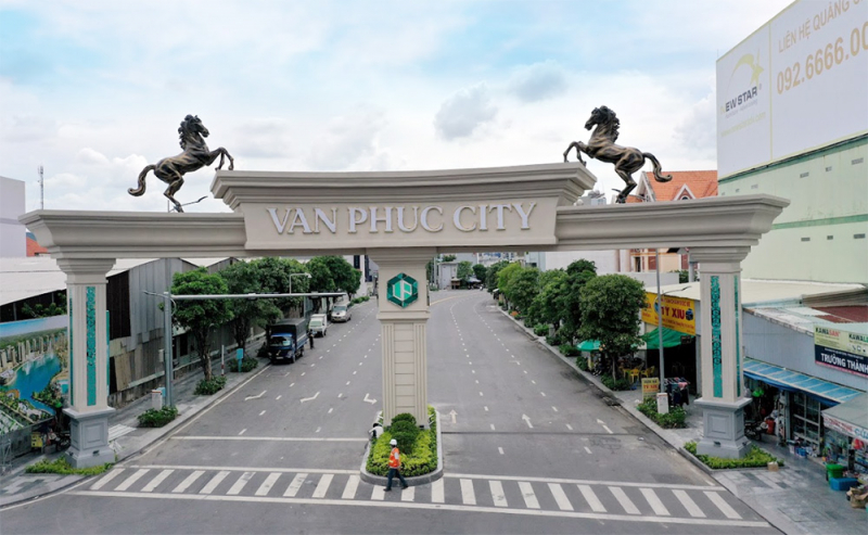 Khánh thành đường Đinh Thị Thi tại Van Phuc City -0