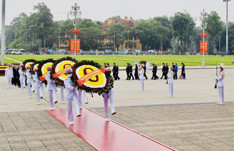 Lãnh đạo Đảng, Nhà nước vào Lăng viếng Chủ tịch Hồ Chí Minh -0