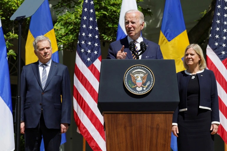 Mỹ nhấn mạnh ủng hộ mạnh mẽ Phần Lan và Thụy Điển gia nhập NATO  -0