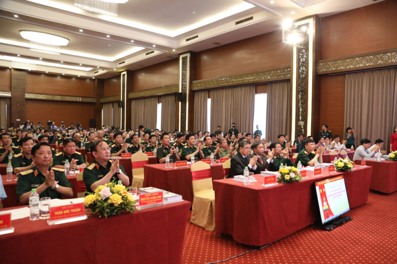 Hội thảo khoa học “50 năm Chiến dịch phòng ngự Cánh đồng Chum - Xiêng Khoảng - Thắng lợi và bài học kinh nghiệm” -0