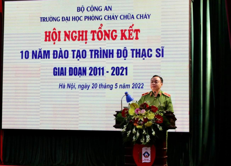Trường Đại học PCCC tổng kết 10 năm đào tạo trình độ thạc sĩ -0