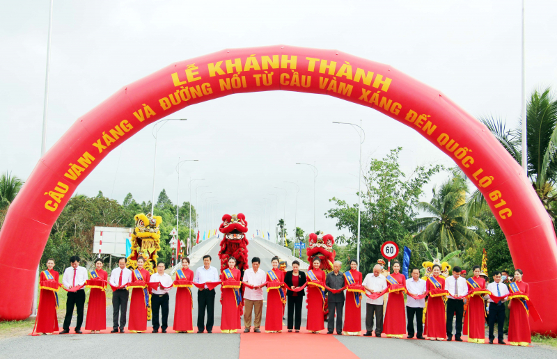 Khánh thành cầu Vàm Xáng -0