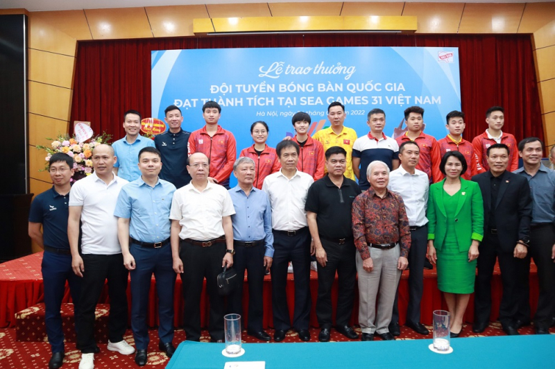 Vinh danh VĐV bóng bàn Việt Nam duy nhất giành huy chương vàng tại SEA Game 31 -0