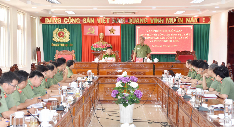 Công an tỉnh Bạc Liêu thực hiện hiệu quả Đề án 06 -0