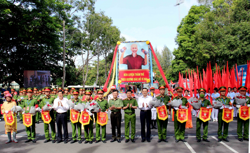 Khai mạc Hội thi thể thao nghiệp vụ CNCH – Cụm thi số 8 -0