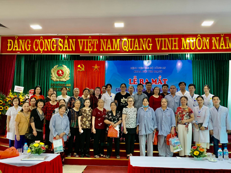 Bệnh viện 19-8 ra mắt Câu lạc bộ bệnh nhân tăng huyết áp -0