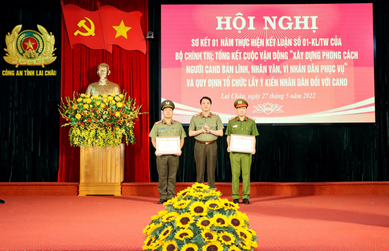 Xây dựng Công an tỉnh Lai Châu ngày càng bản lĩnh, nhân văn vì nhân dân phục vụ -0