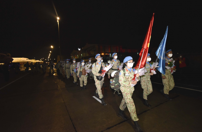 Bệnh viện dã chiến cấp 2 số 3 hoàn thành nhiệm vụ trở về nước  -0