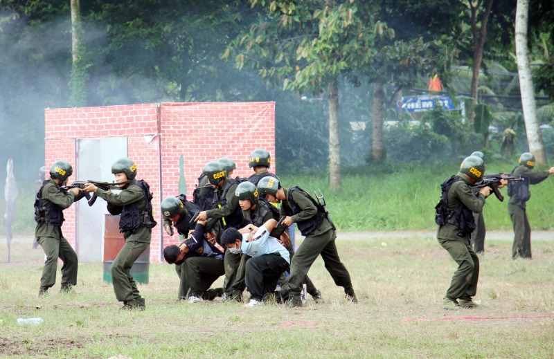 Mãn nhãn với báo cáo kết quả huấn luyện trên thao trường của Chiến sĩ mới -4