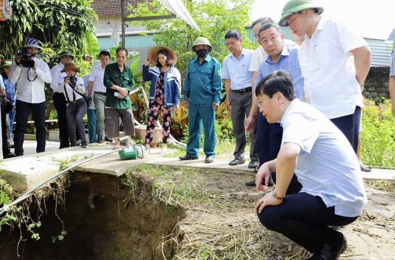 Dừng khai thác khoáng sản để điều tra, làm rõ nguyên nhân -0