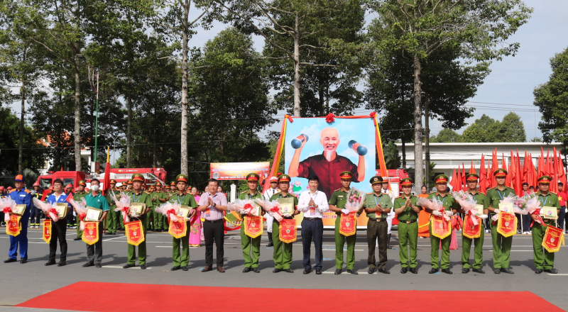 Công an tỉnh Bà Rịa - Vũng Tàu xếp hạng Nhất, Đồng Tháp xếp hạng Nhì hội thi vòng loại Cụm VII -0