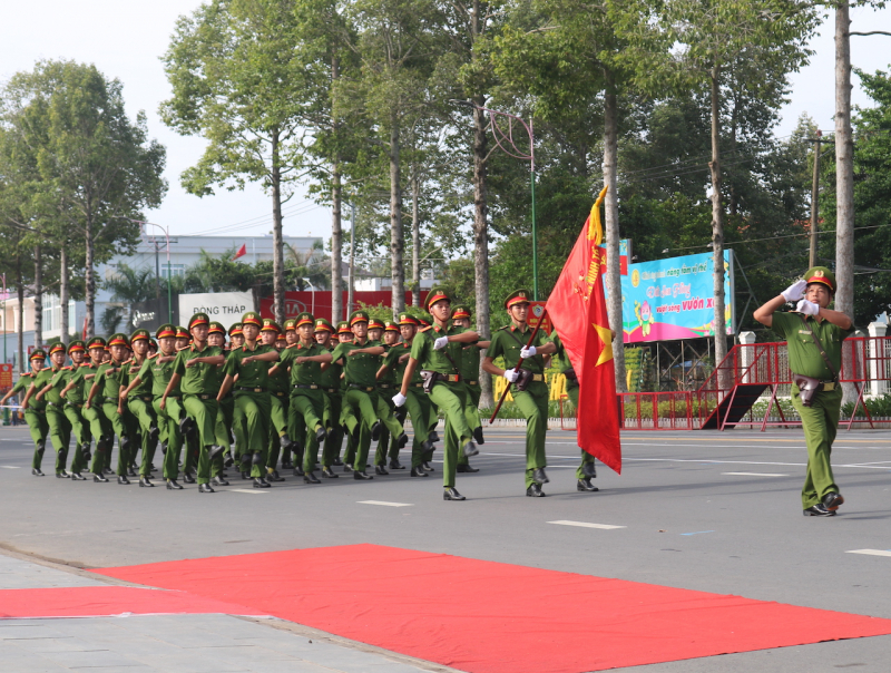 Công an tỉnh Bà Rịa - Vũng Tàu xếp hạng Nhất, Đồng Tháp xếp hạng Nhì hội thi vòng loại Cụm VII -5