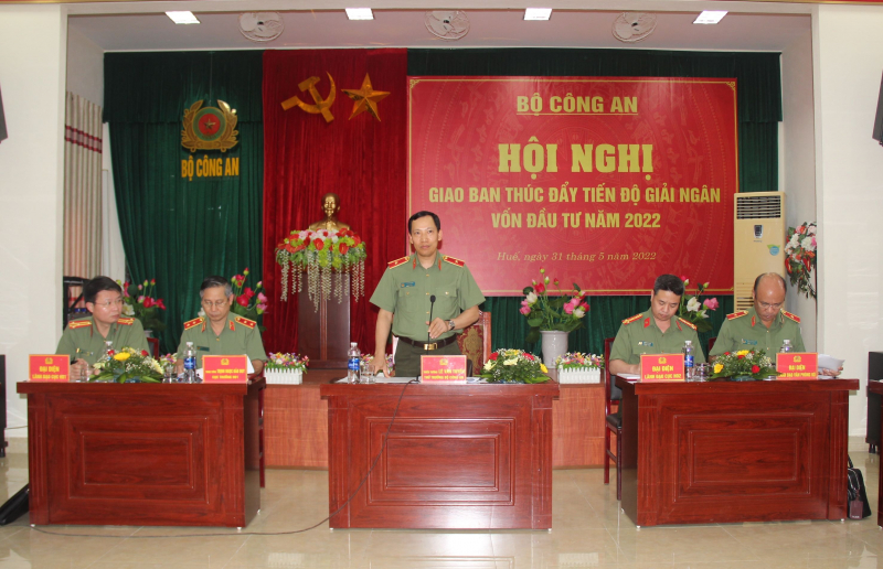 Thứ trưởng Lê Văn Tuyến chủ trì Hội nghị giao ban thúc đẩy tiến độ giải ngân vốn đầu tư năm 2022 -0