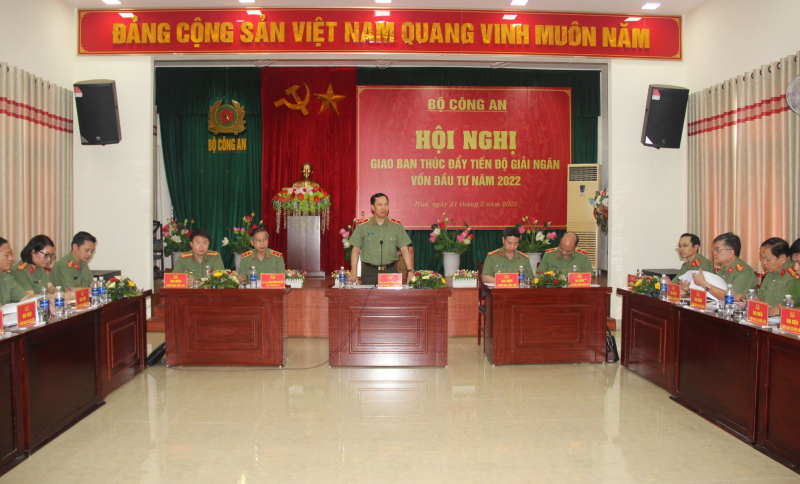 Thứ trưởng Lê Văn Tuyến chủ trì Hội nghị giao ban thúc đẩy tiến độ giải ngân vốn đầu tư năm 2022 -0