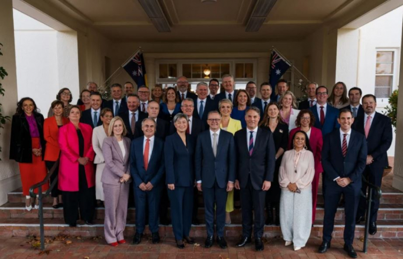 Nội các mới của Australia lập 