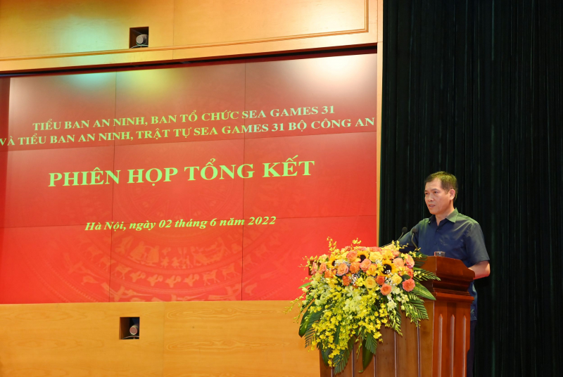 Bộ Công an có vai trò đặc biệt quan trọng góp phần vào thành công của SAE Games 31 -0