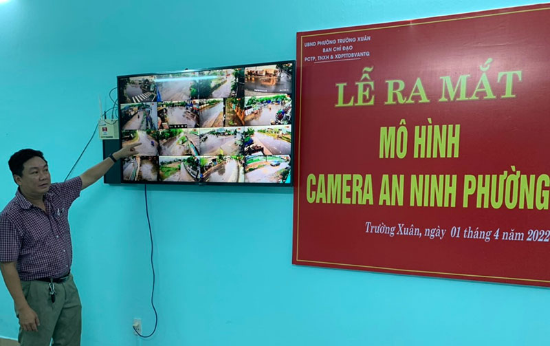 Mô hình an ninh tự quản và mô hình camera an ninh