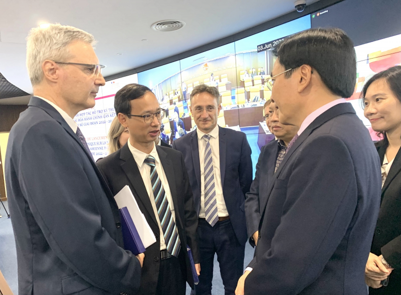 Công bố chương trình hợp tác hỗ trợ kỹ thuật trong hiện đại hoá hành chính gắn kết với chuyển đối số -0