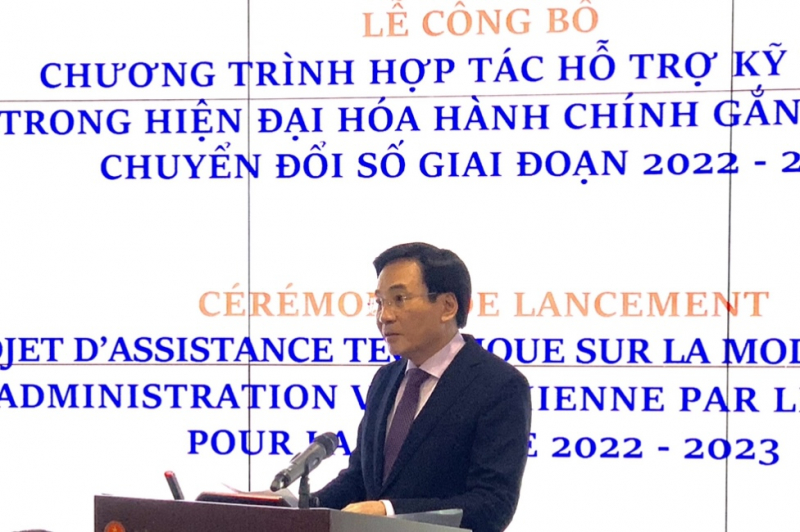 Công bố chương trình hợp tác hỗ trợ kỹ thuật trong hiện đại hoá hành chính gắn kết với chuyển đối số -0