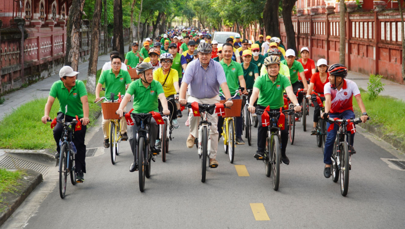 “Đạp xe - Câu chuyện lộ trình xanh” từ Đan Mạch lan tỏa đến Cố đô Huế -0