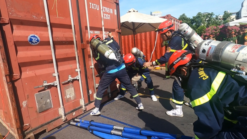 Hội thi thể thao nghiệp vụ cứu nạn cứu hộ -0