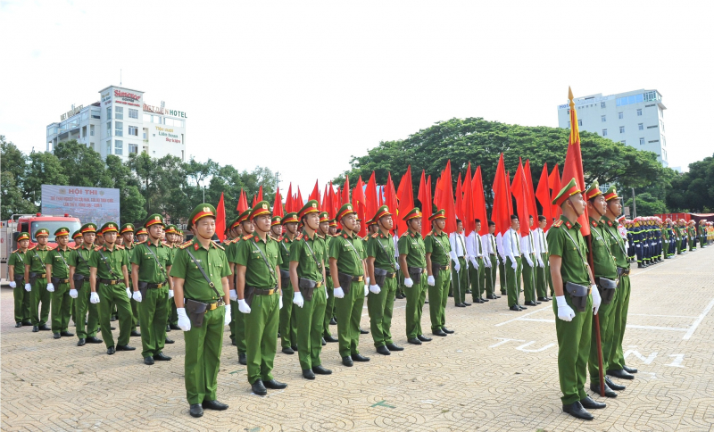 Khai mạc Hội thi thể thao nghiệp vụ CNCH cụm thi số 5 -0